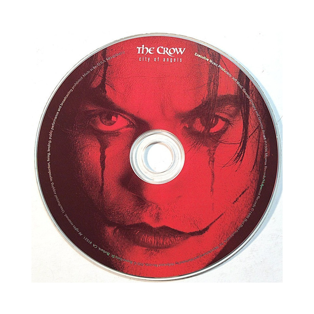 Soundtrack 1996 0720616204721 Crow -City Of Angels CD no sleeve