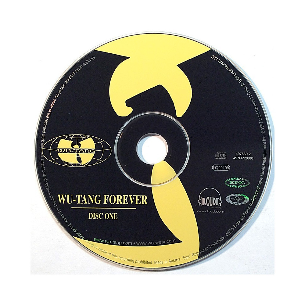 Wu-Tang Clan 1997 4976692 Wu-Tang Forever 2CD CD utan omslag