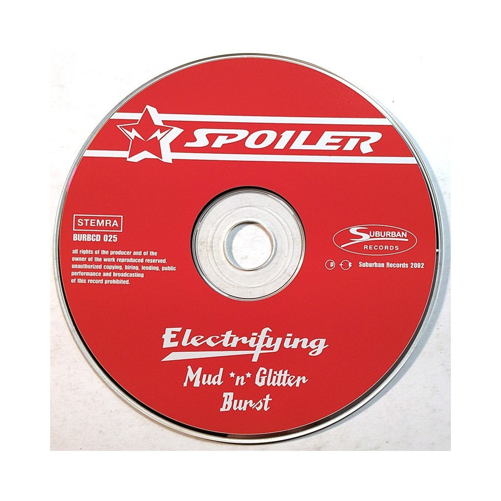 Spoiler 2002  Electrifying -EP CD CD no sleeve