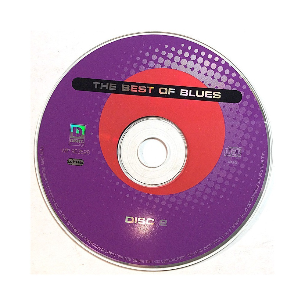 Various Artists 1960’s  Best Of Blues Tuplasta  Cd 2 CD utan omslag