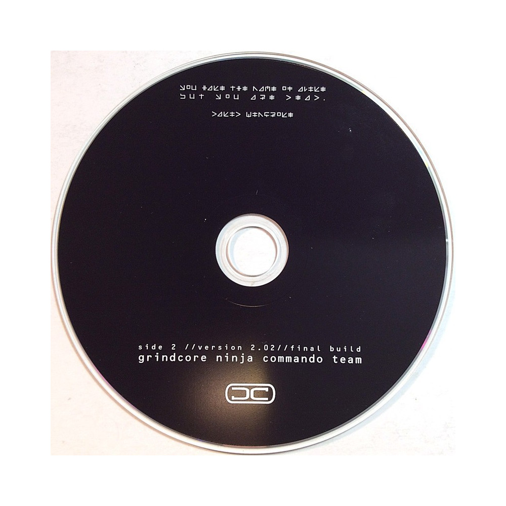 Discordance Axis 2000’s  Jouhou  CD no sleeve