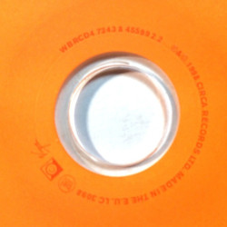 Massive Attack: Mezzanine  kansi Ei kuvakantta levy EX kanneton CD