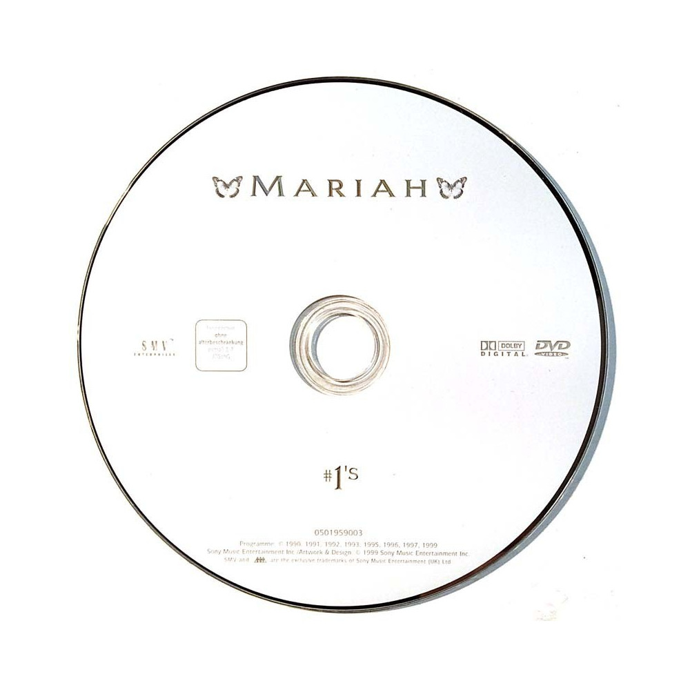Carey Mariah kanneton DVD 1991 5019597 1’S DVD ingen omslag