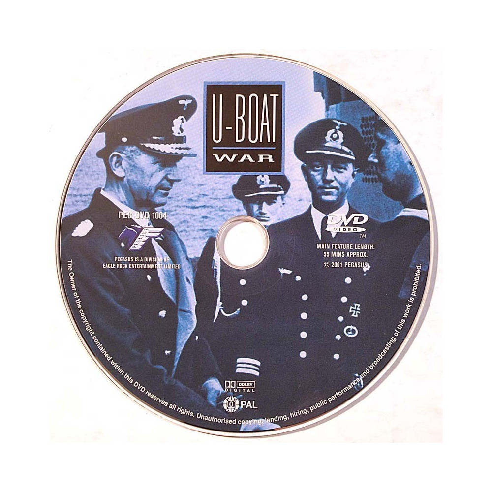 Dokumentti kanneton DVD 19??  U-Boat War  DVD only, no cover