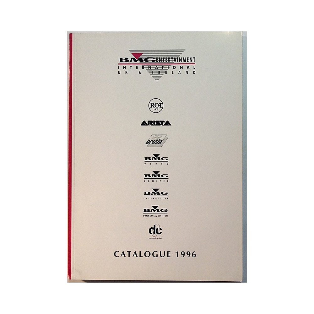 BMG entertainment international 1996  Catalogue 1996 Printed matter