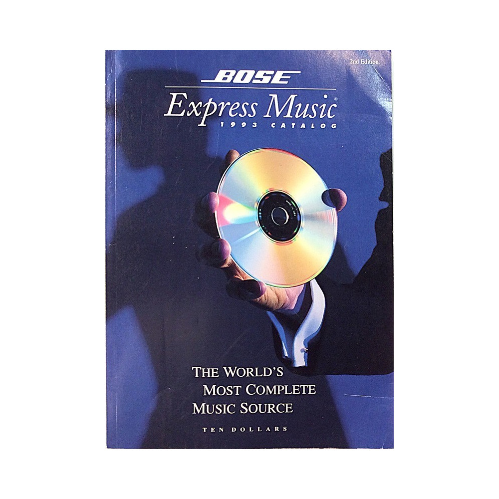 Bose Express Music 1993 Catalog 1993 2nd Edition World’s most complete music source Printed matter