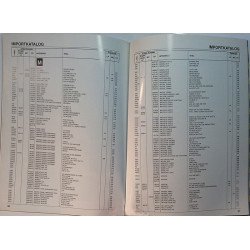 IRS Intercord Record Service: Import Catalogue  kansi EX levy EX Painotuote