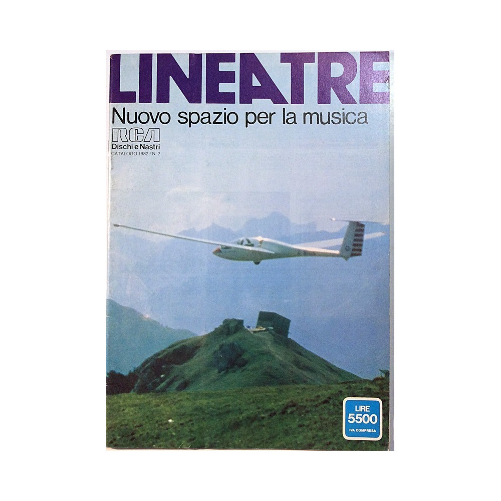 RCA Lineatre Catalogo 1982 N. 2 Nuovo spazio per la musica Printed matter