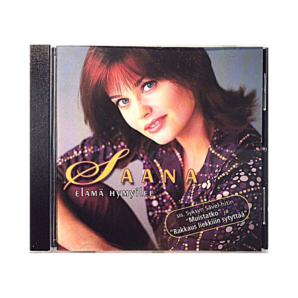 Saana 2001 496053 9 Elämä hymyilee CD Begagnat