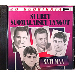 Taisto Tammi, Esko Rahkonen, Reijo Taipale ym.: Suuret Suomalaiset Tangot - Satumaa  kansi EX levy EX Käytetty CD