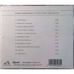 Kääriäinen Jorma & Riku Niemi Orchestra  2008 50999 206228 2 4 Kädenjälki CD Begagnat