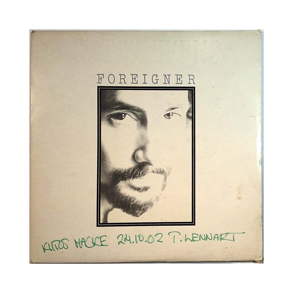 Stevens Cat: Foreigner  kansi G+ levy VG+ Käytetty LP