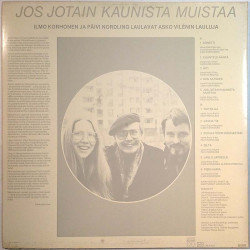 Vilén  Asko: Jos Jotain Kaunista Muistaa  kansi EX levy VG+ Käytetty LP