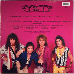 Y&T 1985 395 101-1 Down For The Count Begagnat LP