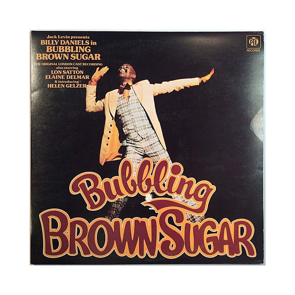 Original London Cast Recording: Bubbling Brown Sugar 2LP  kansi EX levy EX Käytetty LP