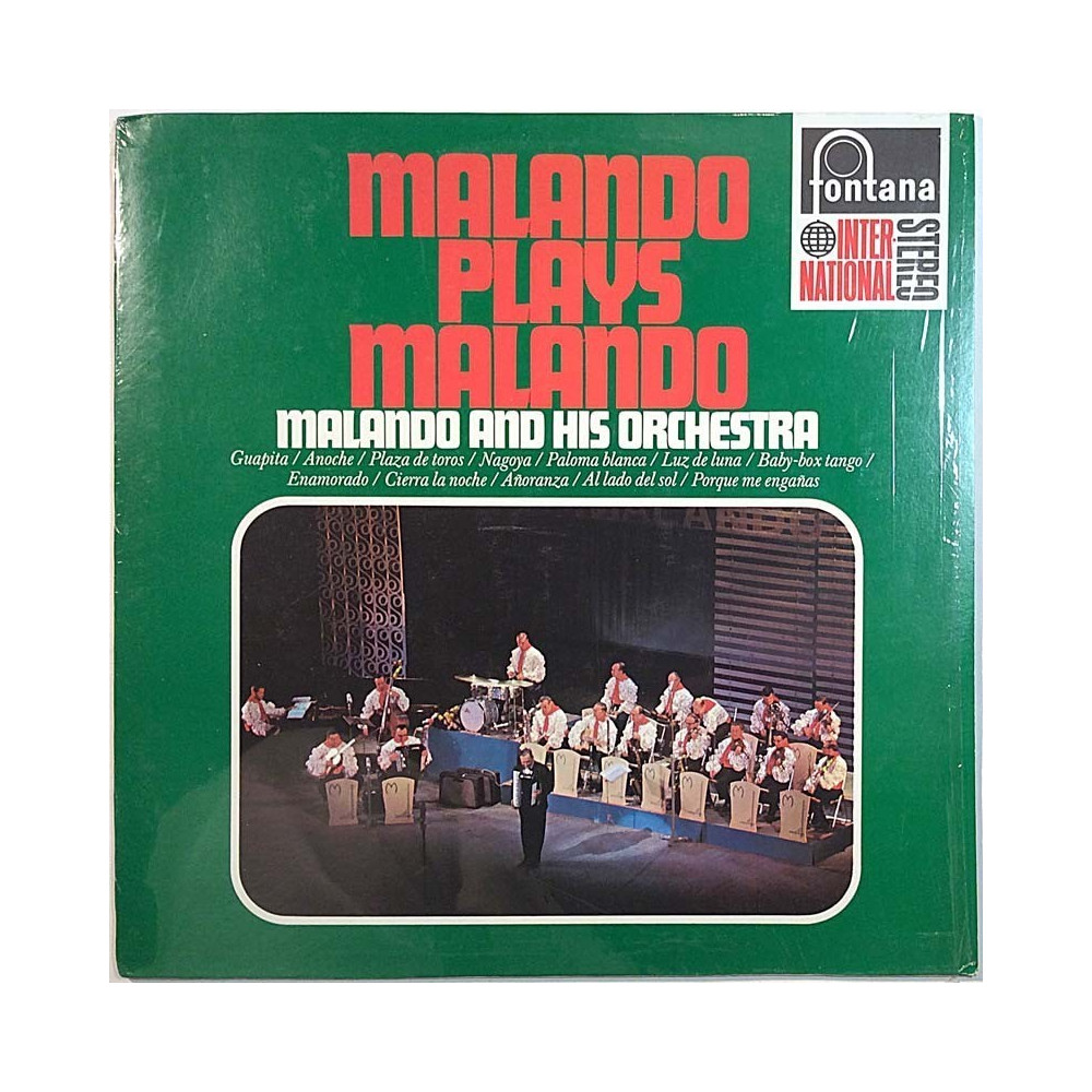 Malando and his Orchestra 1970’s 858 053 FPY Malando Plays Malando Begagnat LP