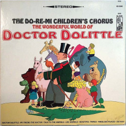 Do Re Mi Children's Chorus 1967 KS-3540 The Wonderful World Of Doctor Dolittle Used LP