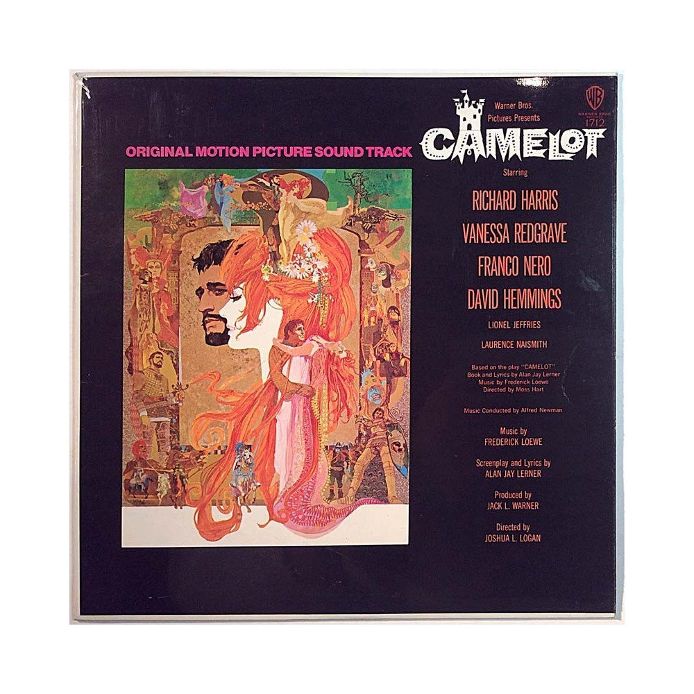 Soundtrack 1967 WS .1712 Camelot Used LP