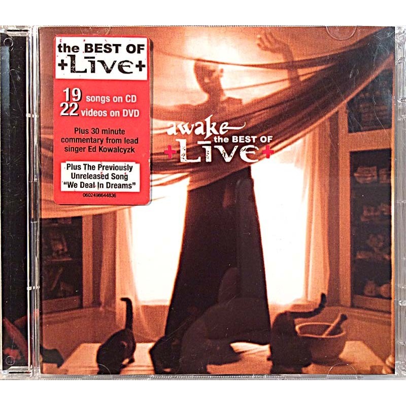 Live 2004 0602498644836 Awake - The Best Of CD + DVD Used CD Live 2004 0602498644836 Awake - The Best Of CD + DVD Used CD