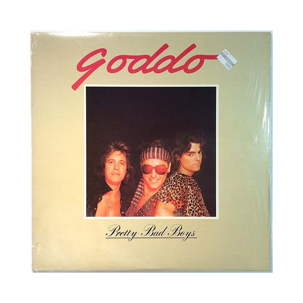 Goddo: Pretty Bad Boys  kansi EX levy EX Käytetty LP