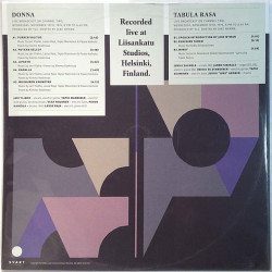 Donna / Tabula Rasa 1976 SRE090 Pop Liisa Live In Studio 18 limited pink vinyl Begagnat LP