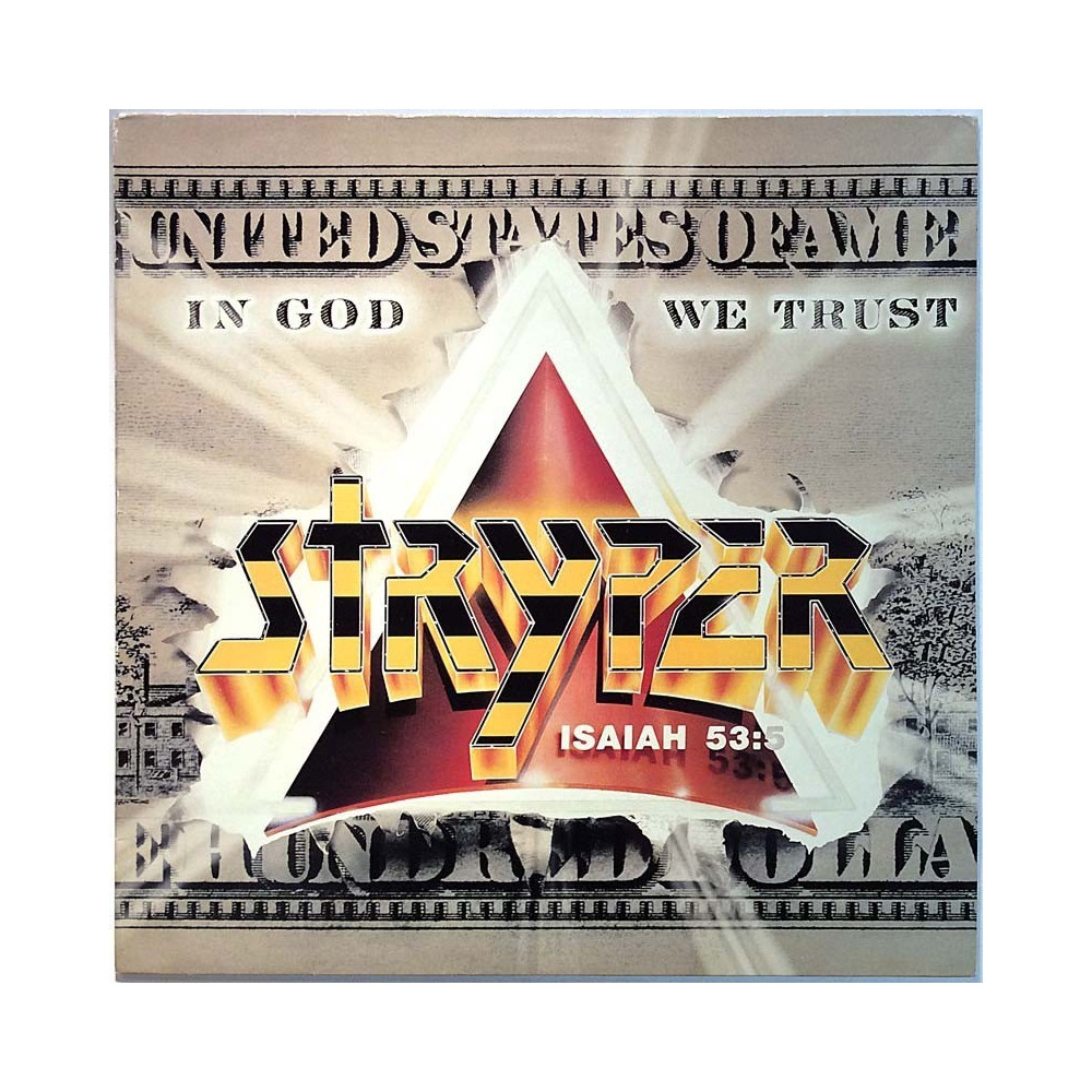 Stryper 1988 3317-1 In God We Trust Used LP
