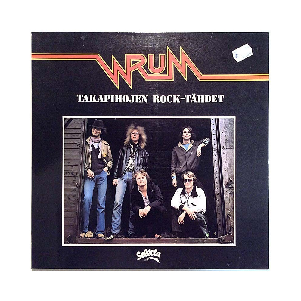 Wrum 1980 SELP 002 Takapihojen Rock-Tähdet Used LP