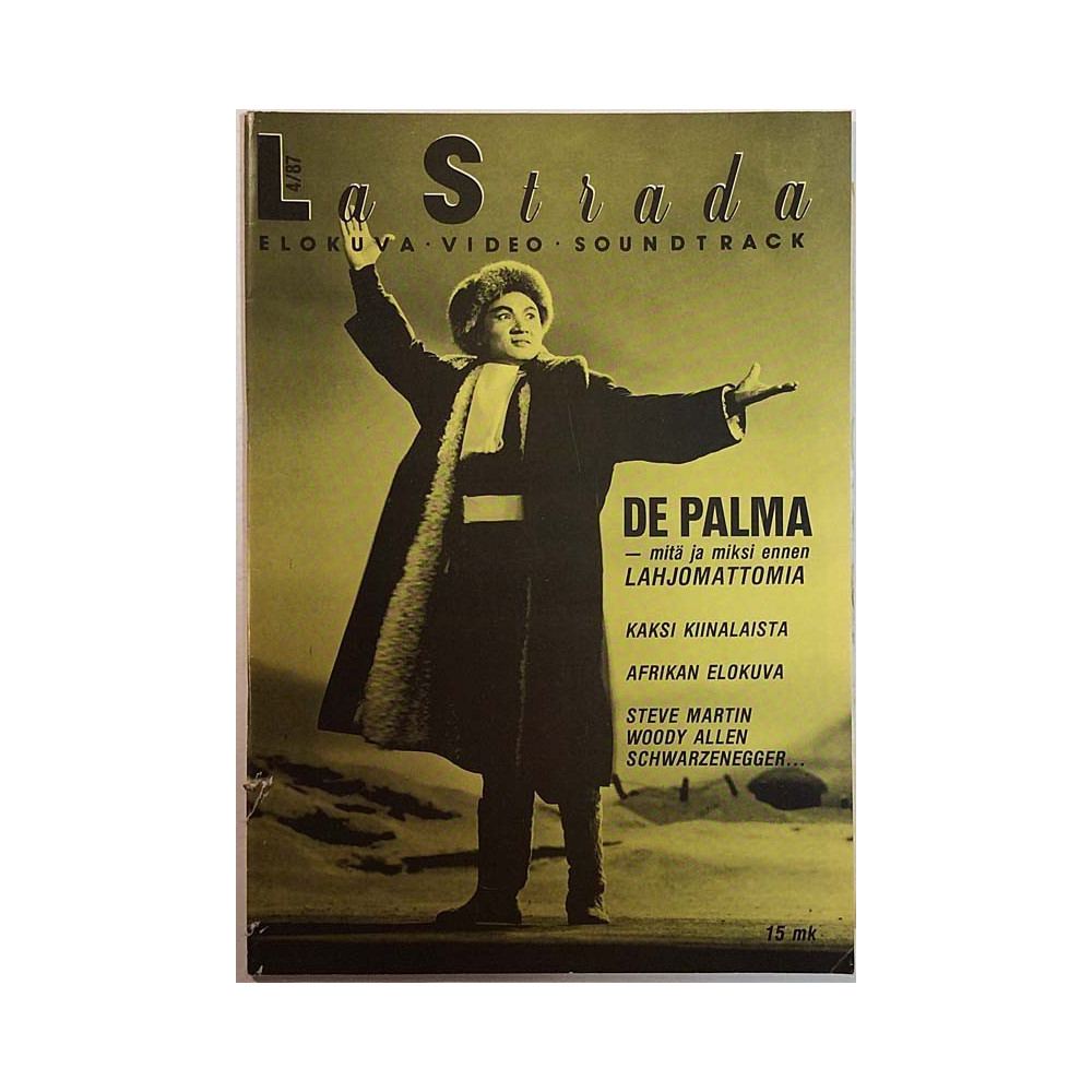 La Strada 1987 4 De Palma, Afrikan elokuva used magazine