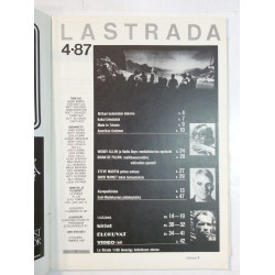 La Strada 1987 4 De Palma, Afrikan elokuva used magazine