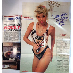 Suosikki 1990 N:o 3 Tämän numeron sisäälä Iron Fist Magazine begagnade magazine