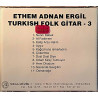 Ethem Adnan Ergil 1993 CD·93·34·Ü·963·009 Turkish Folk Guitar 3 Used CD