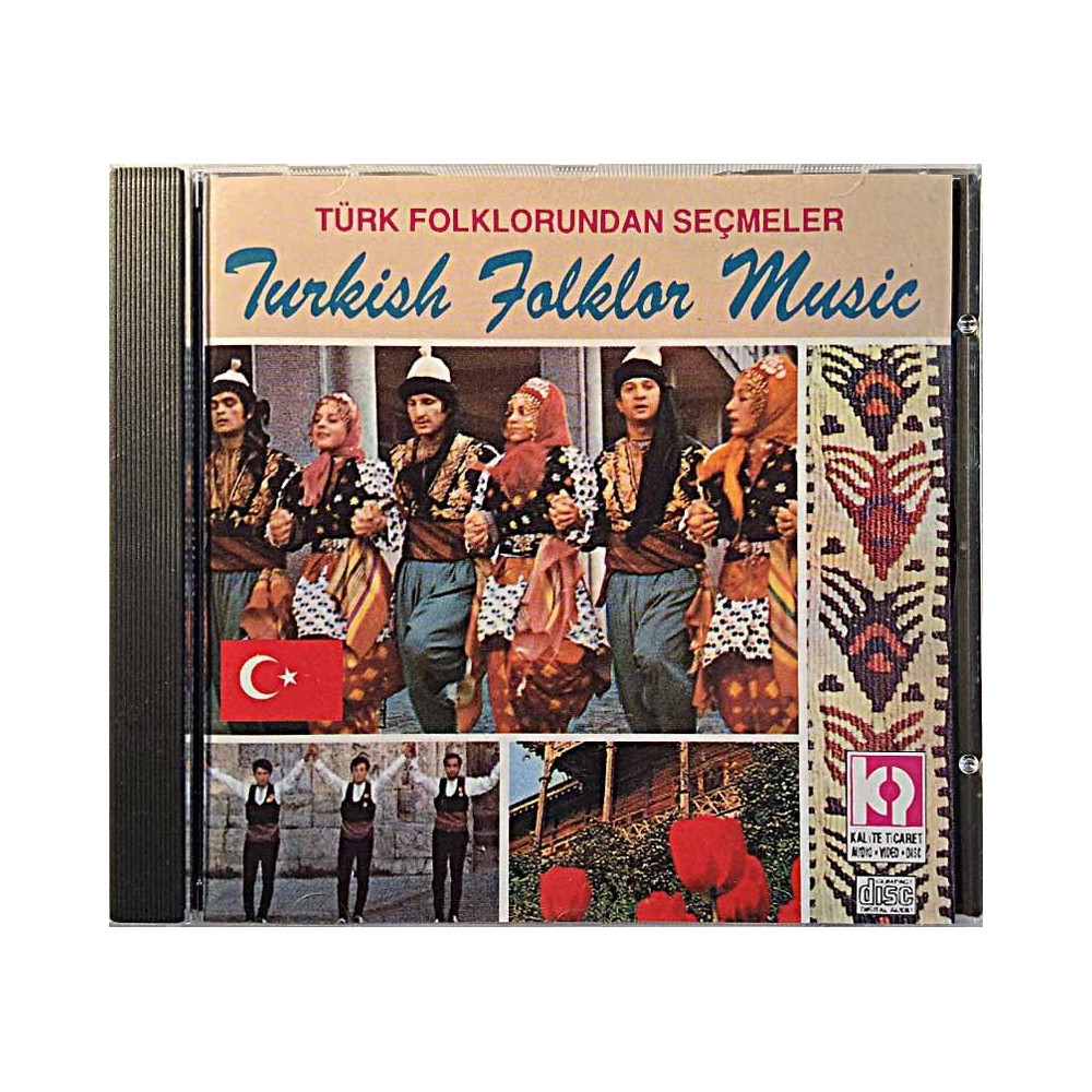 Türk Folklorundan Seçmeler 1990’s CD-115 Turkish Folklor Music Used CD