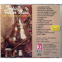 Türk Folklorundan Seçmeler 1990’s CD-115 Turkish Folklor Music Used CD