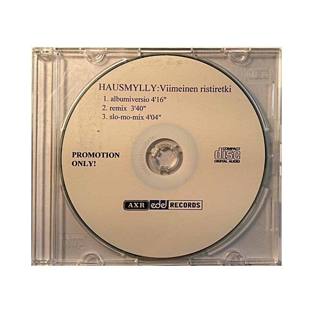 Hausmylly 2003  Viimeinen ristiretki promo-cd CD Begagnat
