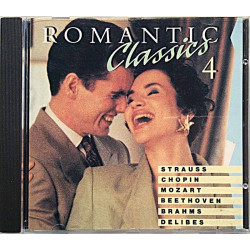 Strauss, Chopin, Mozart ym.: Romantic Classics 4  kansi EX levy EX Käytetty CD