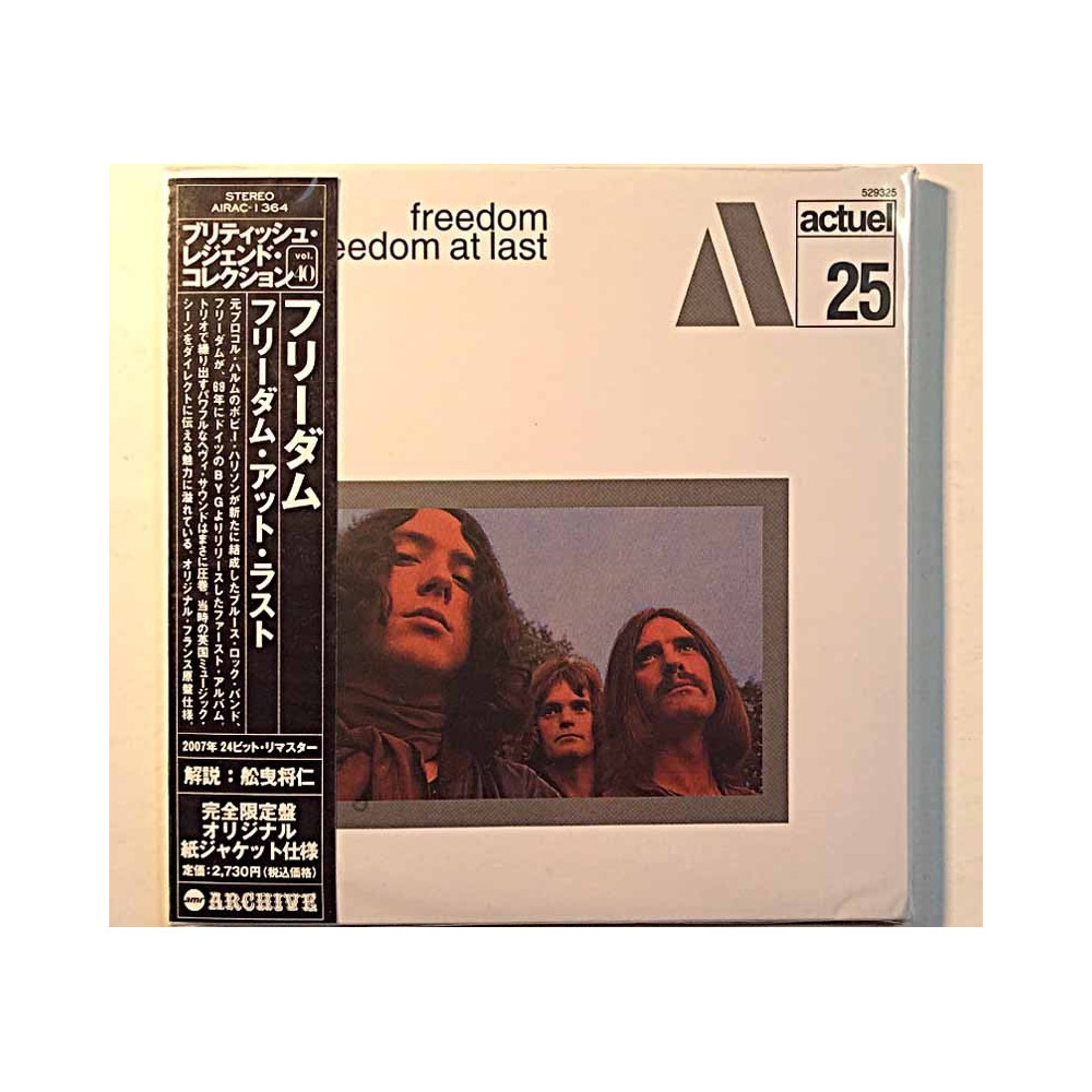Freedom 1970 AIRAC-1364 Freedom At Last Used CD