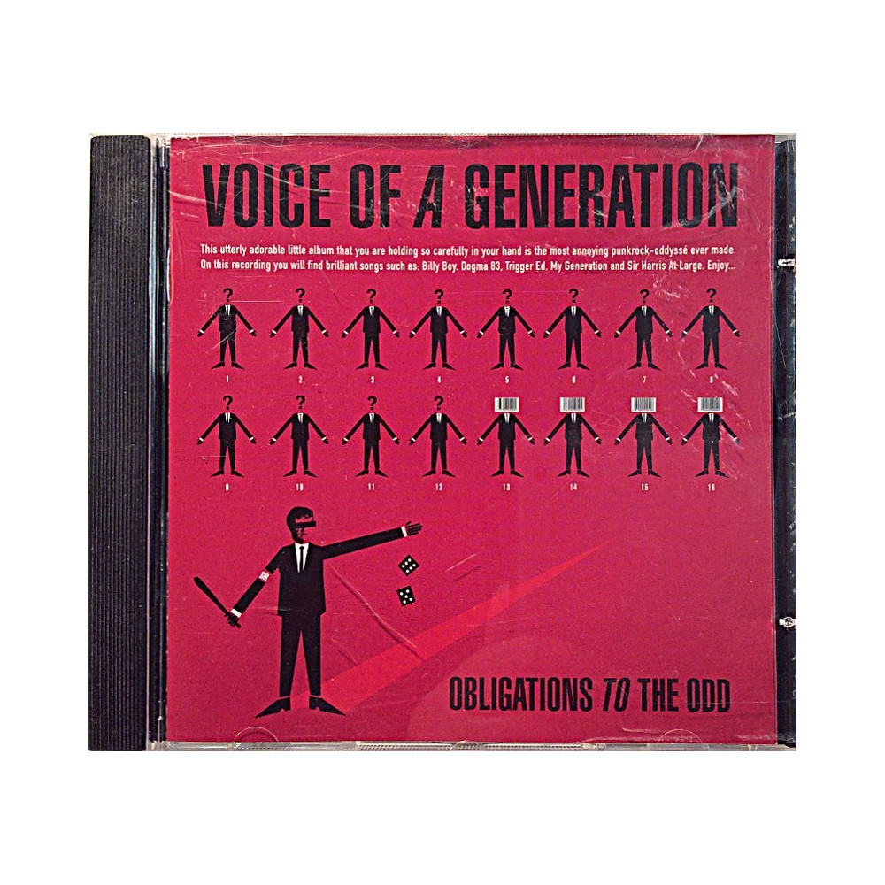 Voice Of A Generation 1999 JABSCO 022 Obligations To The Odd Used CD