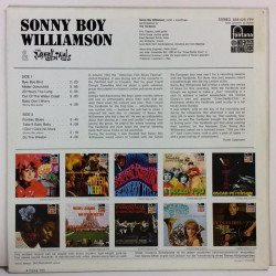 WILLIAMSON SONNY BOY & YARDBIRDS :  SONNY BOY WILLIAMSON & YARDBIRDS  1965 BLUES FONTANA  kansi  EX- levy  EX-