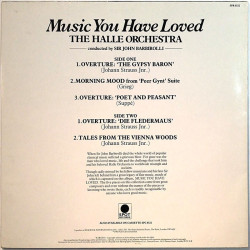Halle Orchestra: Music You Have Loved  VG- / EX ilmainen tuote bonus LP:nä