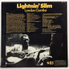 LIGHNIN’ SLIM :  LONDON GUMBO  1978 BLUES SONET  kansi  VG+ levy  EX-