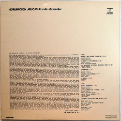 Agrupación "Arucas" Familia González  1972 CPS 9235 Agrupacion Arucas Begagnat LP