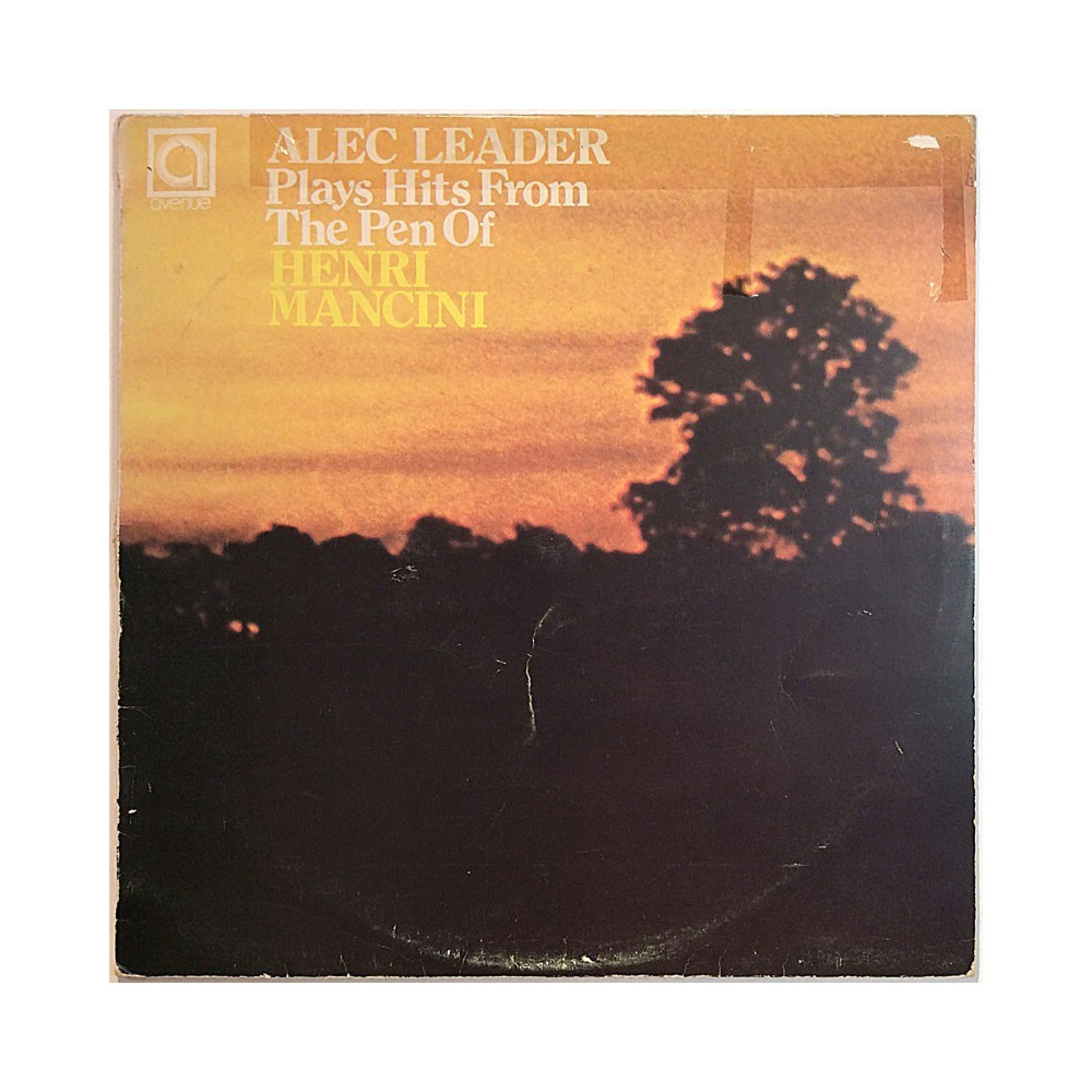Alec Leader 1971 AVE 095 Hits From The Pen Of Henri Mancini Begagnat LP