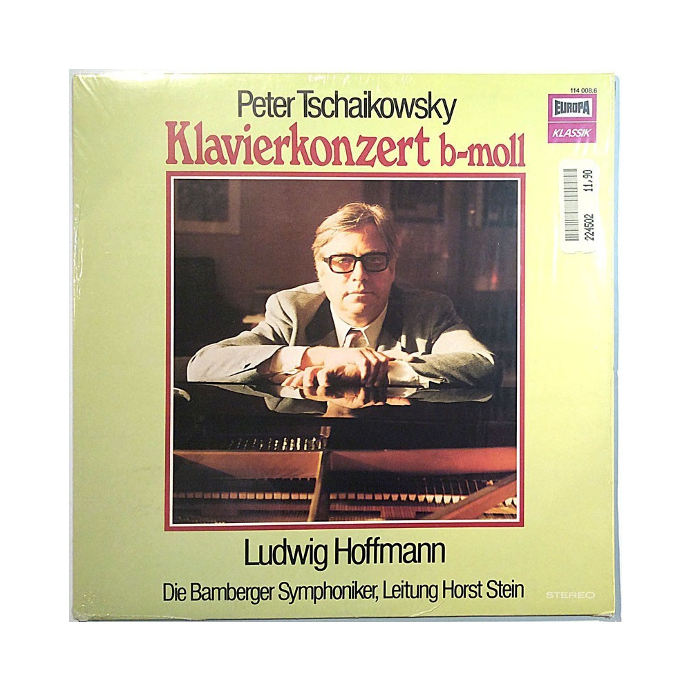 Tschaikowski Peter - Ludwig Hoffmann 1979 114 008.6 Klavierkonzert b-moll Used LP