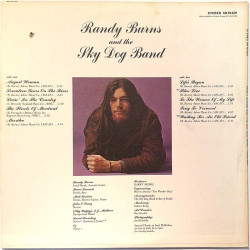 Randy Burns: And the Sky Dog Band kansivihko EX CD:n kunto EX Käytetty LP