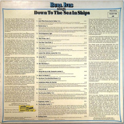 Ives Burl, sings 1975 6.22 118 Down  To The Sea In Ships Used LP