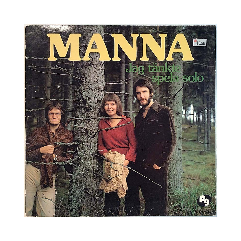 Manna 1979 FGLP-5004 Jag Tänkte Spela Solo Used LP