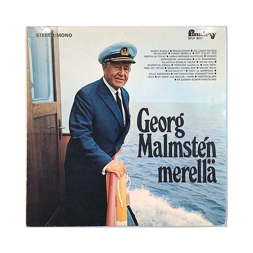 Malmsten Georg 1971 SFLP 8511 Merellä Used LP