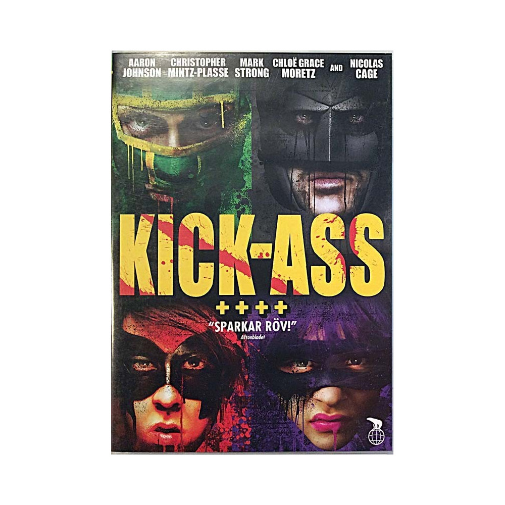 DVD - Elokuva: Kick-Ass  kansi EX levy EX Käytetty DVD