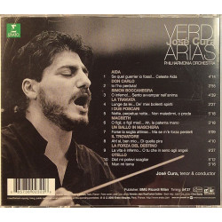 Cura José 2000 8573-80232-2 Verdi Arias Used CD