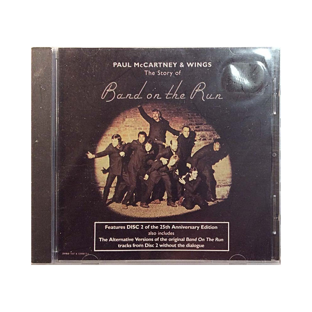 McCartney Paul & Wings: Story of Band on the Run cd promo  kansi EX levy EX Käytetty CD
